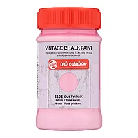 Краска декоративная "VINTAGE CHALK PAINT", 100 мл, 3505 грязно-розовый