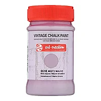 Краска декоративная "VINTAGE CHALK PAINT", 100 мл, 5518 приглушенный лиловый