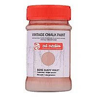 Краска декоративная "VINTAGE CHALK PAINT", 100 мл, 5515 грязно-фиолетовый