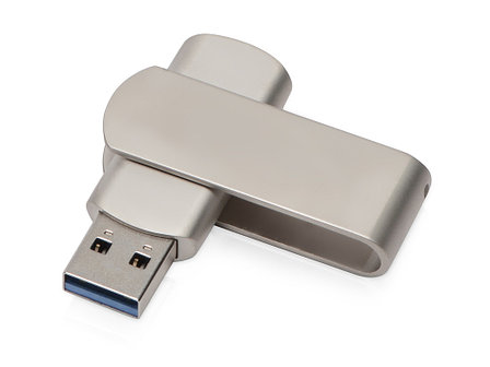 USB-флешка 2.0 на 8 Гб Setup, серебристый, фото 2