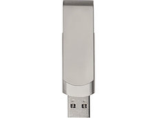 USB-флешка 2.0 на 8 Гб Setup, серебристый, фото 2