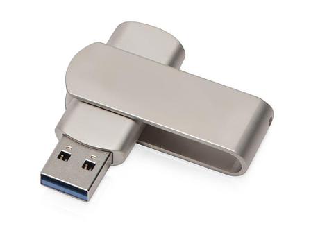 USB-флешка 2.0 на 16 Гб Setup, серебристый, фото 2