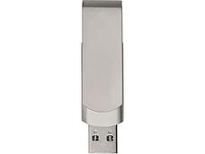 USB-флешка 2.0 на 16 Гб Setup, серебристый, фото 2