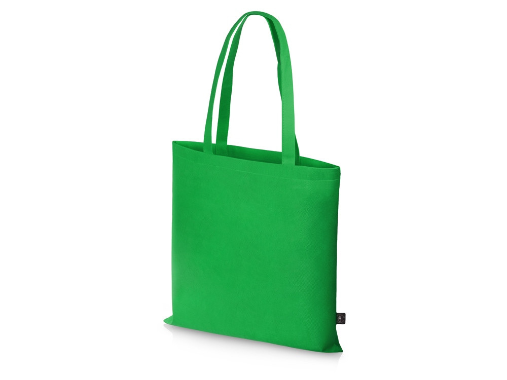 Сумка-шоппер Reviver из нетканого переработанного материала RPET, зеленый - фото 2 - id-p215150026