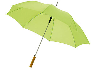 Зонт-трость Lisa полуавтомат 23, лайм (Р), фото 2