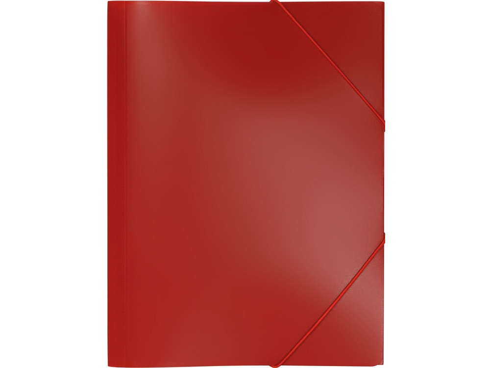 Папка формата А4 на резинке, красный - фото 2 - id-p215149054