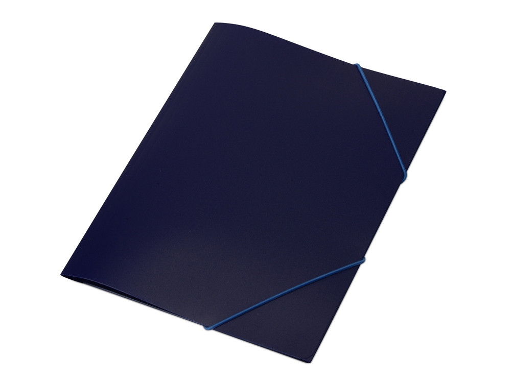 Папка формата А4 на резинке, синий - фото 1 - id-p215149055