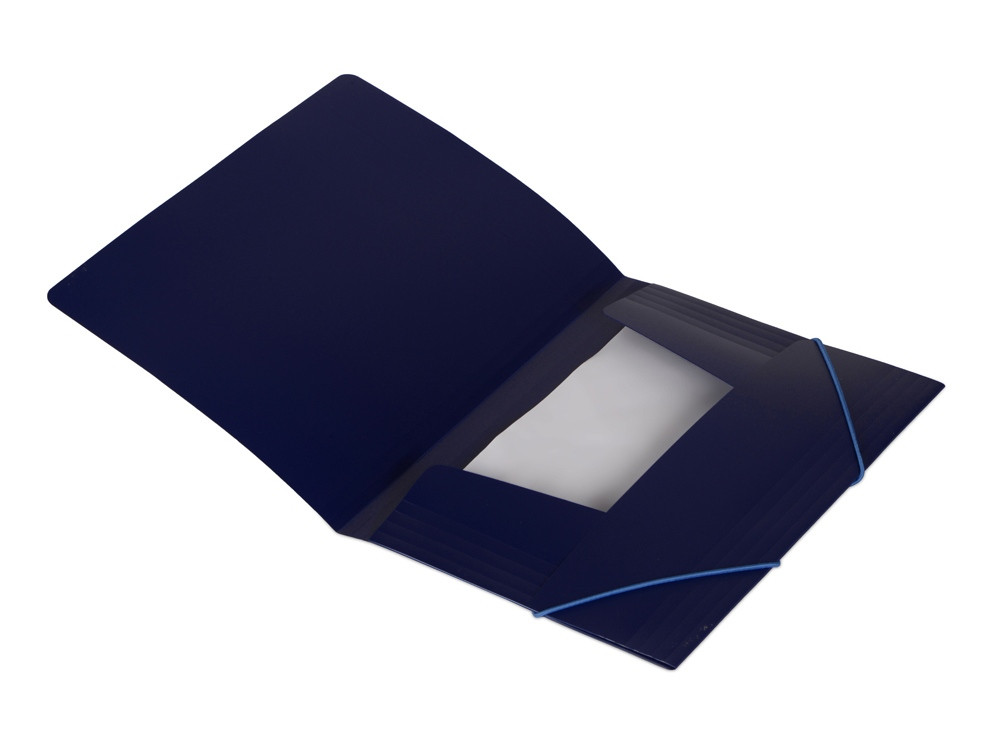 Папка формата А4 на резинке, синий - фото 4 - id-p215149055