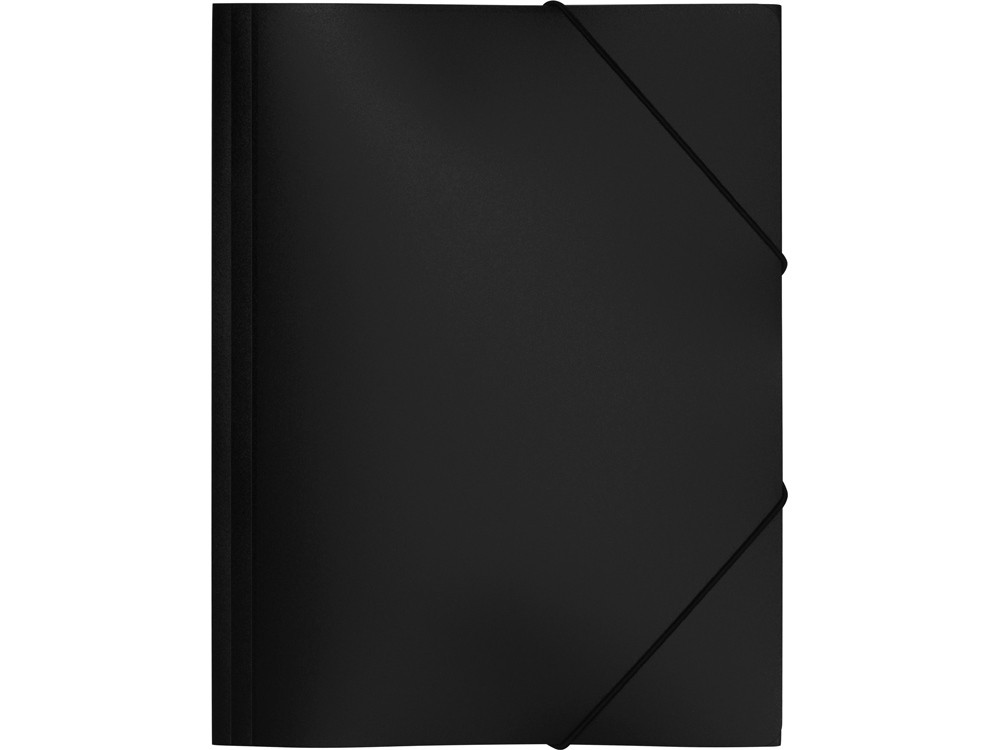 Папка формата А4 на резинке, черный - фото 2 - id-p215149056