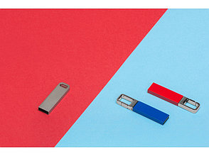 Флеш-карта USB 2.0 16 Gb Fero, серебристый, фото 2