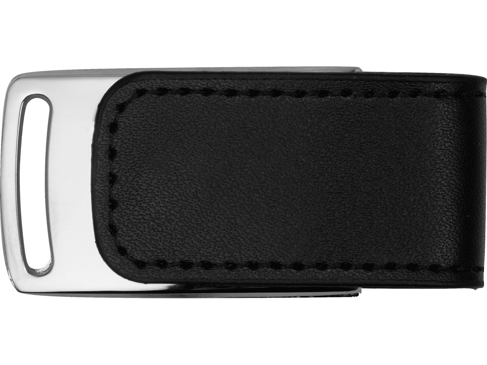 Флеш-карта USB 2.0 16 Gb с магнитным замком Vigo, черный/серебристый - фото 3 - id-p215147130