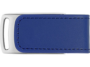 Флеш-карта USB 2.0 16 Gb с магнитным замком Vigo, синий/серебристый, фото 2