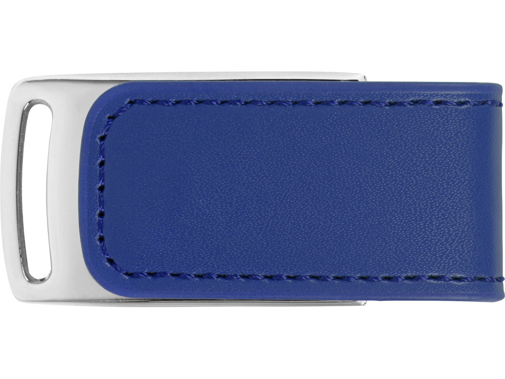 Флеш-карта USB 2.0 16 Gb с магнитным замком Vigo, синий/серебристый - фото 3 - id-p215147132