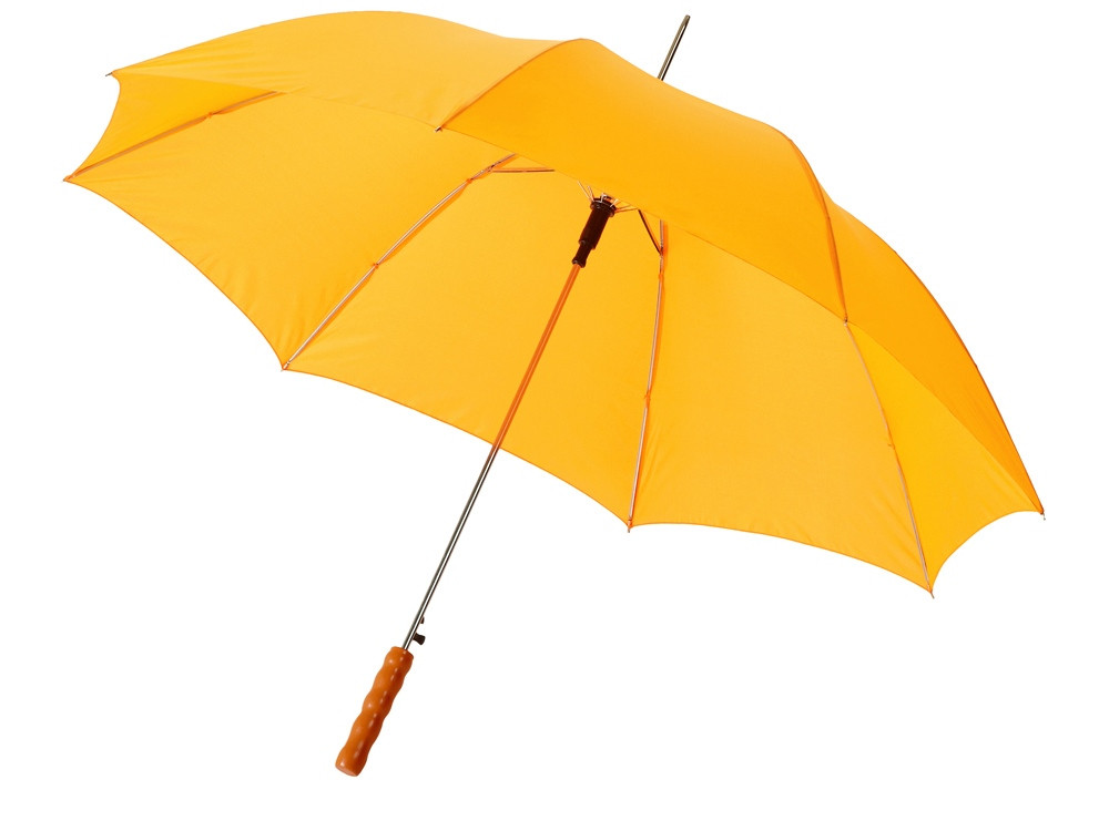 Зонт-трость Lisa полуавтомат 23, желтый (Р) - фото 1 - id-p215146149