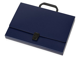 Папка-портфель А4, синий, фото 2