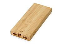 Внешний беспроводной аккумулятор из бамбука Bamboo Air, 10000 mAh