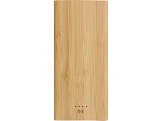 Внешний беспроводной аккумулятор из бамбука Bamboo Air, 10000 mAh, фото 2