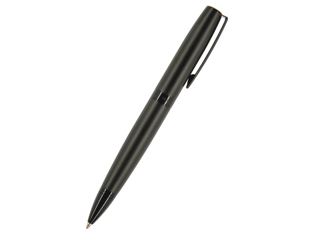Ручка металлическая шариковая Sorento, 1,0мм, синие чернила, черный - фото 1 - id-p215148133