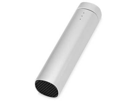Портативное зарядное устройство Мьюзик, 5200 mAh, серебристый, фото 2