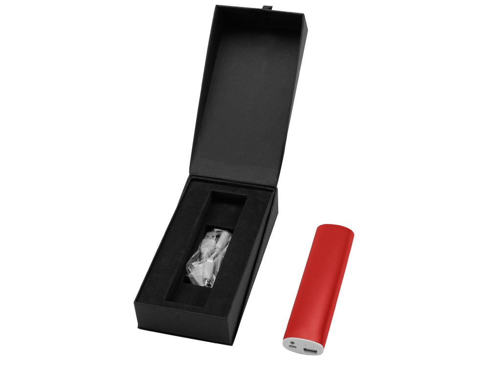 Портативное зарядное устройство Спайк, 8000 mAh, красный - фото 9 - id-p215146189