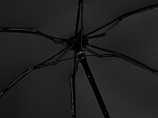 Складной cупер-компактный механический зонт Compactum, черный, фото 3