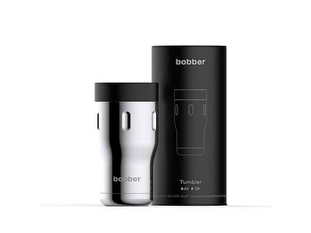 Термос питьевой, вакуумный, бытовой, тм bobber. Объем 0,35 литра. Артикул Tumbler-350 Glossy, фото 2