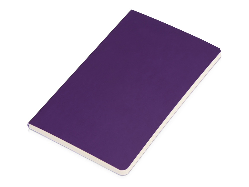 Блокнот А5 Softy 13*20,6 см в мягкой обложке, фиолетовый (Р) - фото 1 - id-p215153040