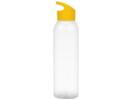 Бутылка для воды Plain 2 630 мл, прозрачный/желтый, фото 2