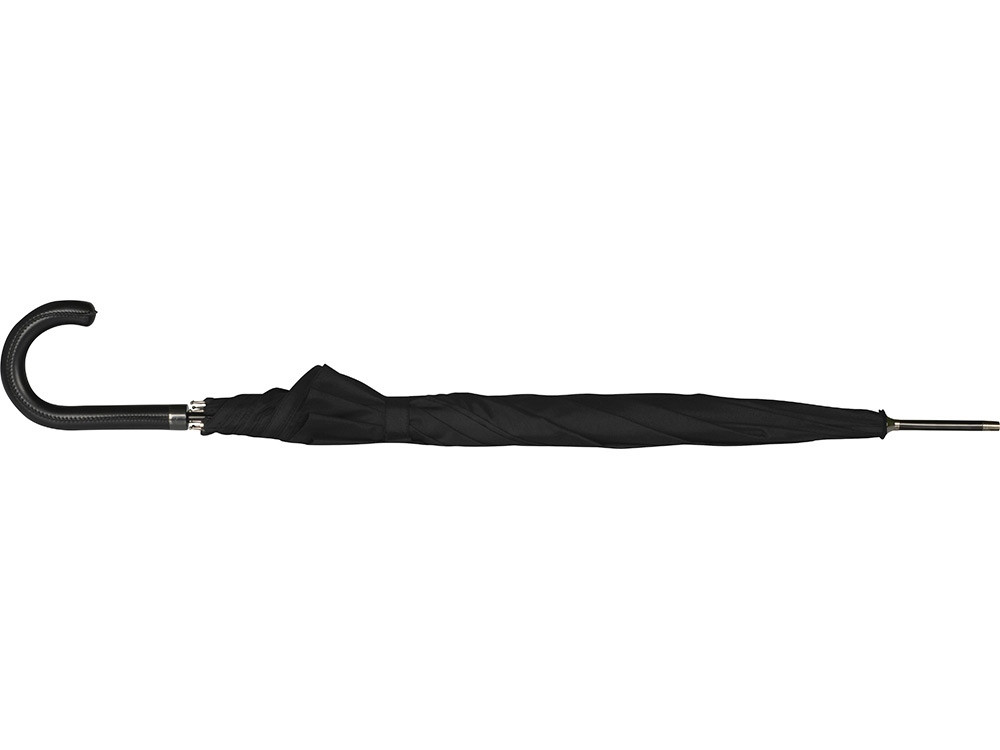 Зонт-трость полуавтомат Алтуна, черный - фото 3 - id-p215148196