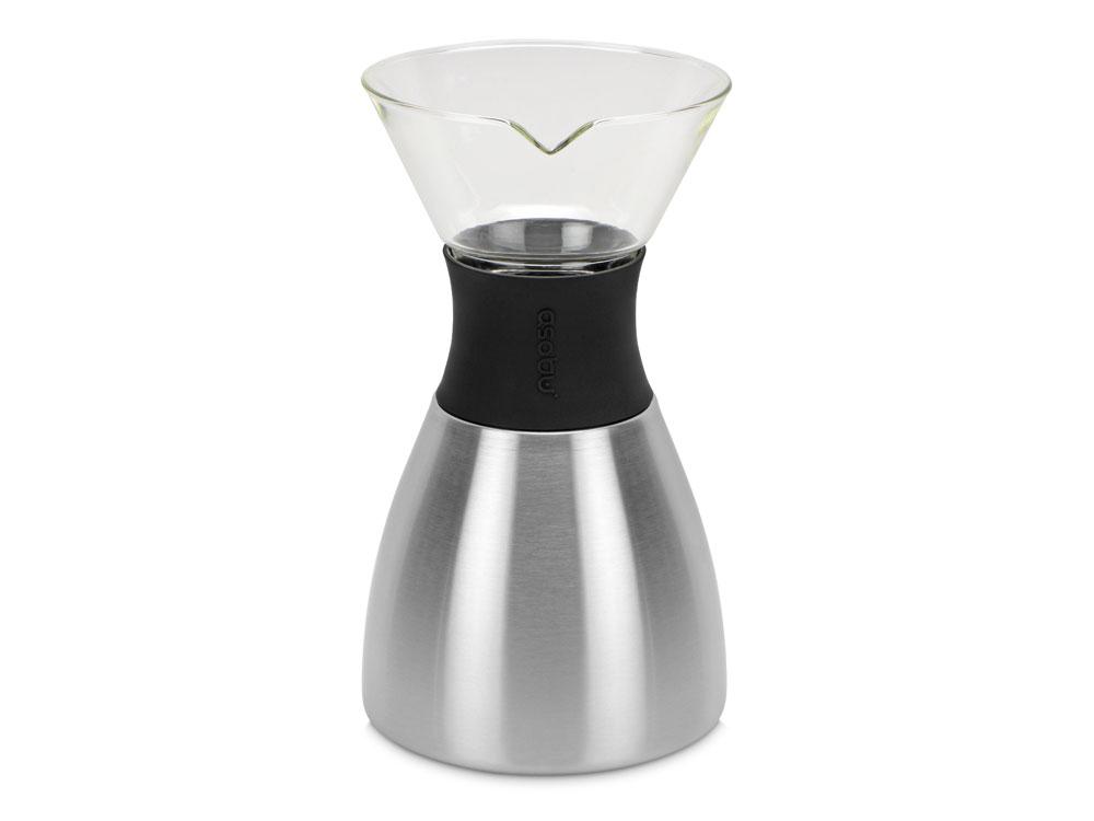 Кофеварка POUR OVER, 1000 мл, серебристый/черный - фото 1 - id-p215152089