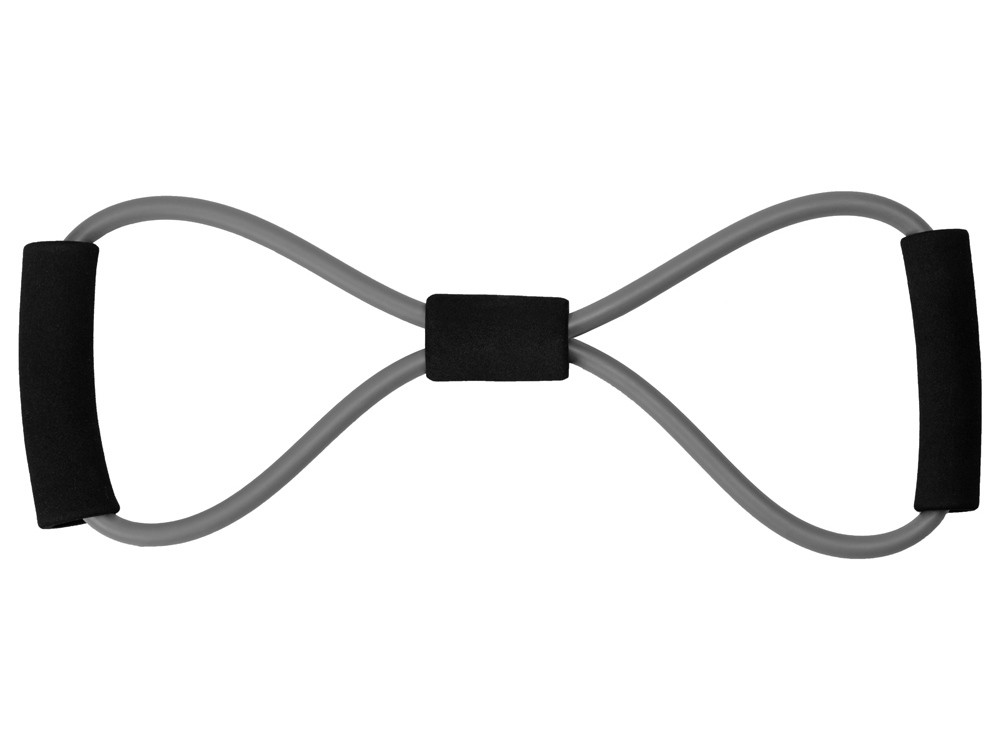 Эспандер в форме 8, серый/черный - фото 3 - id-p215149159