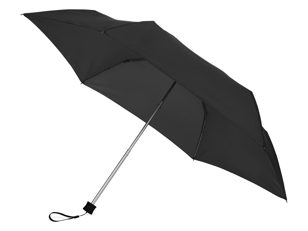 Складной компактный механический зонт Super Light, черный - фото 1 - id-p215152105