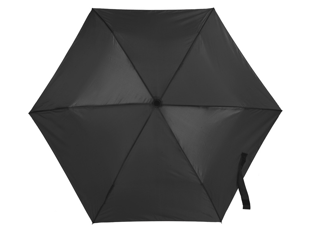 Складной компактный механический зонт Super Light, черный - фото 4 - id-p215152105