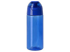 Спортивная бутылка с пульверизатором Spray, 600мл, Waterline, синий, фото 3