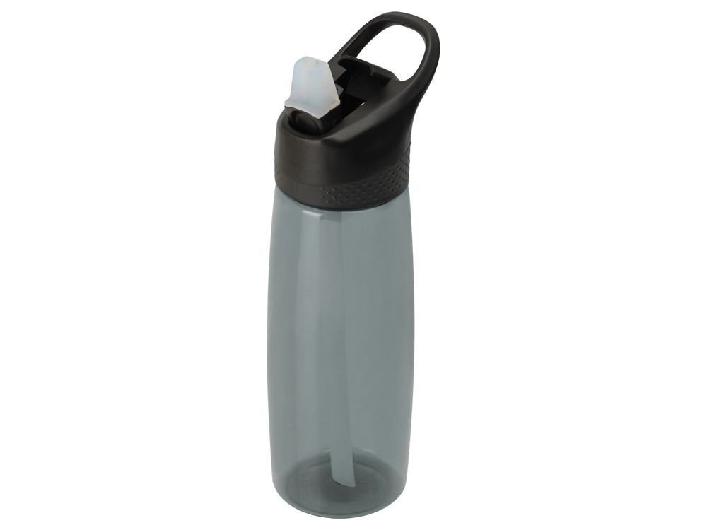 Бутылка c кнопкой Tank, тритан, 680мл Waterline, серый - фото 2 - id-p215149165