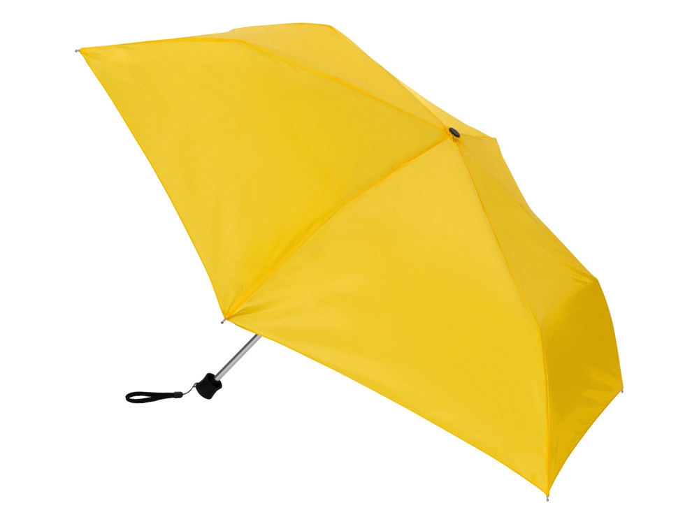 Складной компактный механический зонт Super Light, желтый - фото 2 - id-p215152109