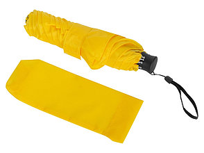 Складной компактный механический зонт Super Light, желтый, фото 2