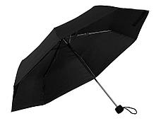 Зонт Picau из переработанного пластика в сумочке, черный, фото 2