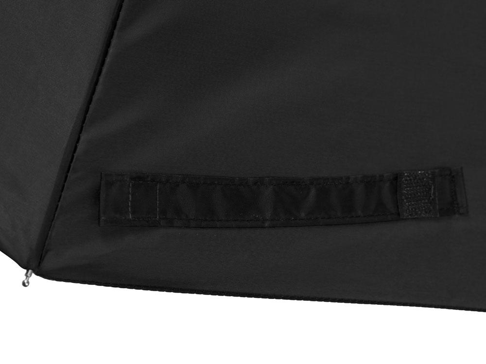 Зонт Picau из переработанного пластика в сумочке, черный - фото 7 - id-p215152110