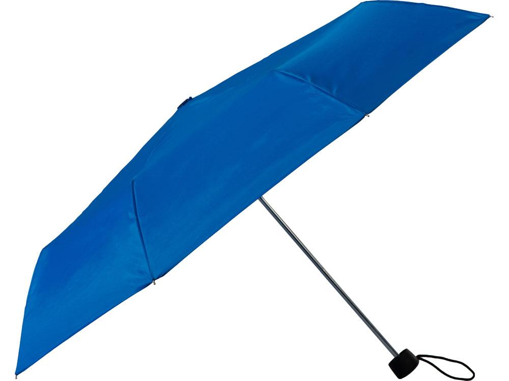 Зонт Picau из переработанного пластика в сумочке, синий - фото 3 - id-p215152112