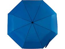 Зонт Picau из переработанного пластика в сумочке, синий, фото 2