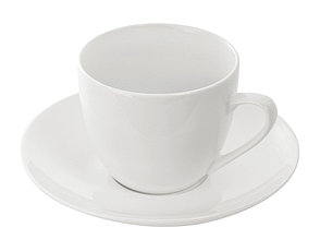 Чайная пара базовой формы Lotos, 250мл, белый, фото 2