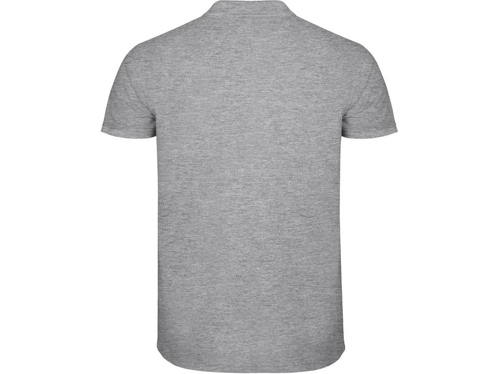 Рубашка поло Star мужская, серый меланж - фото 2 - id-p215151142