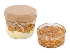 Сувенирный набор Мед с кедровыми орешками 120 гр, фото 2