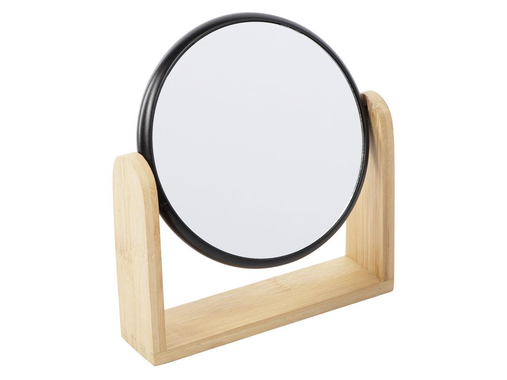 Зеркало из бамбука Black Mirror, черный - фото 3 - id-p215153084
