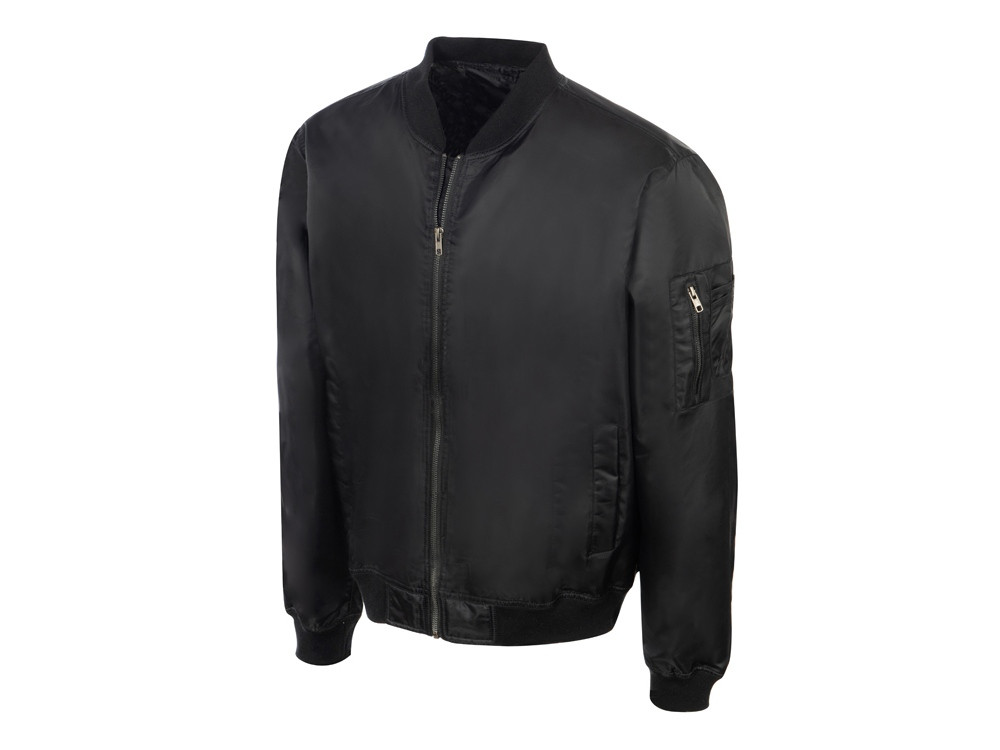 Куртка бомбер Antwerpen унисекс, черный - фото 1 - id-p215150186
