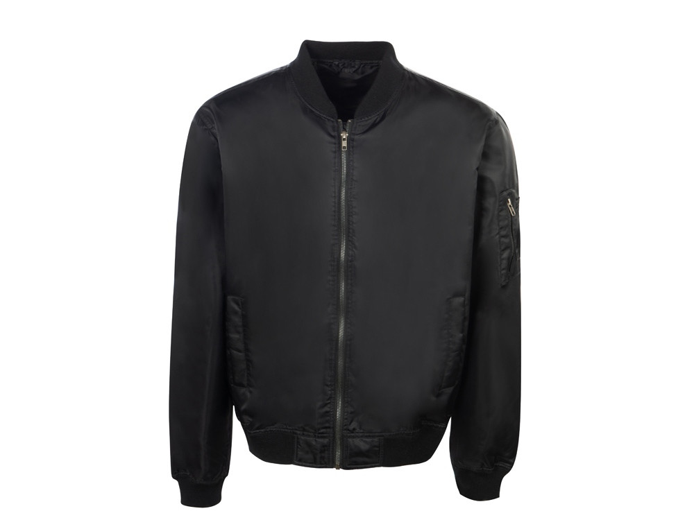 Куртка бомбер Antwerpen унисекс, черный - фото 3 - id-p215150186