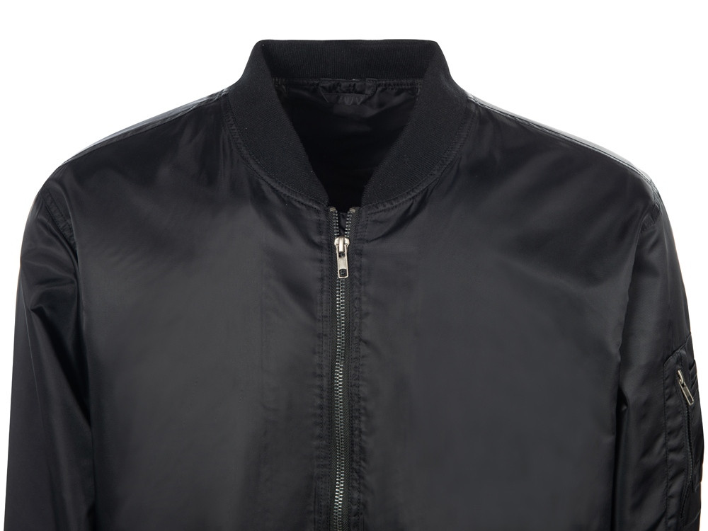 Куртка бомбер Antwerpen унисекс, черный - фото 5 - id-p215150187