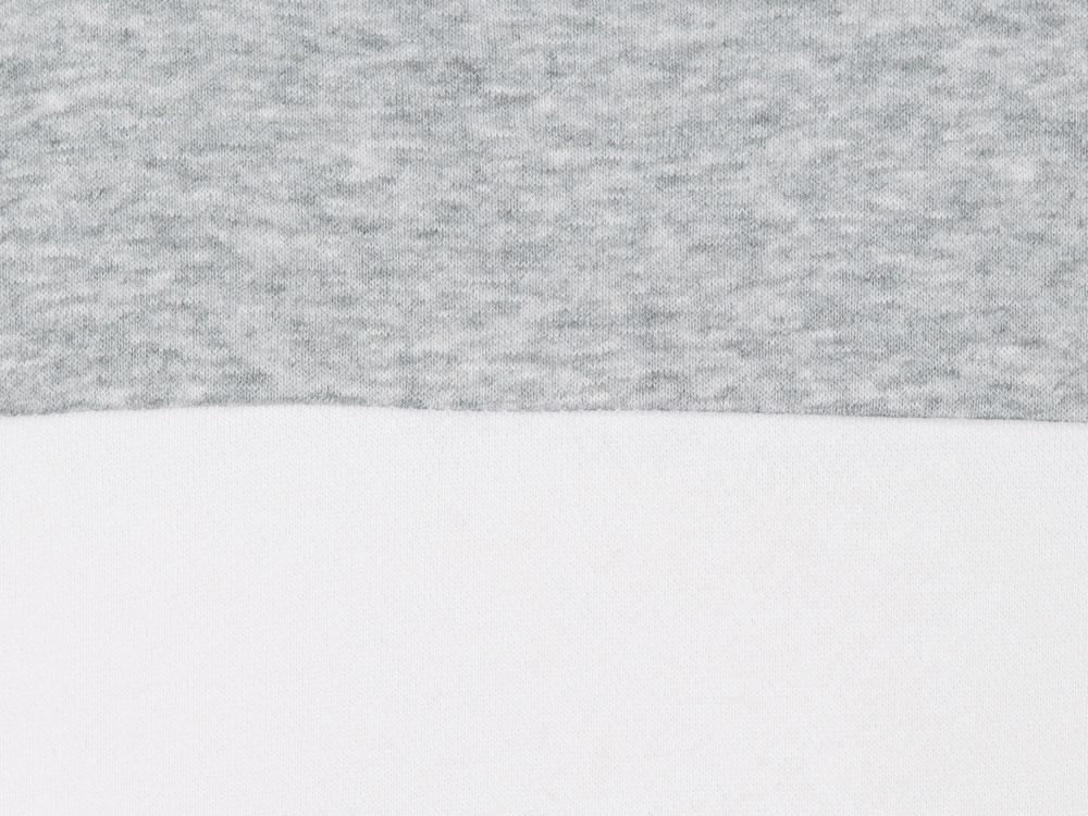 Свитшот блокинг Edinburgh, серый меланж/белый, мужской - фото 8 - id-p215150202
