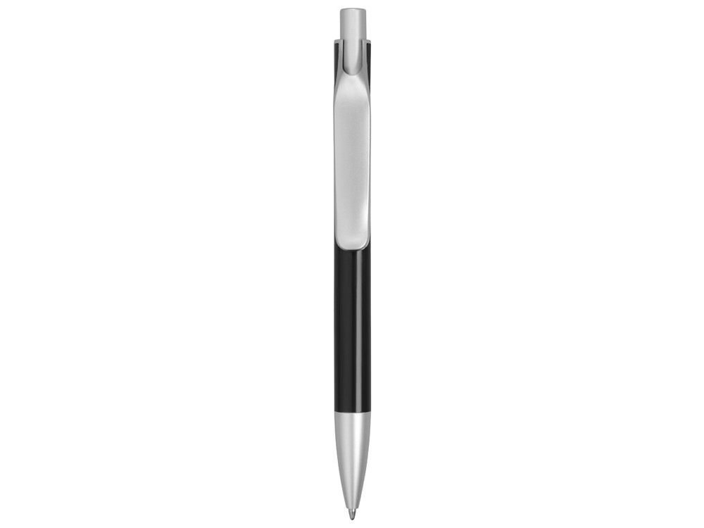Ручка металлическая шариковая Large, черный/серебристый - фото 2 - id-p215147298